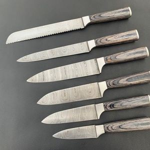 Couteau de Chef de Cuisine en Acier Carbone Premium, Lame Serrée à Bouton-Poussoir, Ultra-Tranchant, Professionnel pour Viandes, Légumes, Fruits, Usage Domestique - Product Image 4
