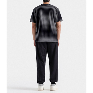 เสื้อยืดวินเทจผู้ชายพรีเมียม ผ้าฝ้าย 100% แขนสั้นลายทาง น้ำหนักเบา สกรีนลายได้ตามสั่ง เสื้อยืดลำลองผู้ชาย - Product Image 3