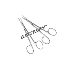 Tijeras Iris rectas IRIS Sharp/Sharp 11,5 CM Microcirugía Acero Inoxidable Fabricado con AISI 420 De Fuente Reputable - Product Image 1