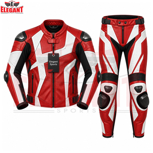 Tenue de moto deux pièces 2026 en cuir de vachette de qualité supérieure avec protection intégrale et logo personnalisé - Product Image 6