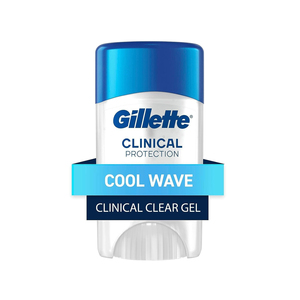 Protection contre les odeurs 24 heures, déodorant anti-transpirant naturel Gillette Clinical Protection, hypoallergénique, à base de plantes, en roll-on solide - Product Image 1