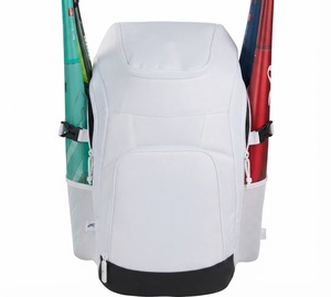 Mochila Blanca, Roja y Azul de 600D con Compartimento Frontal con Cierre, Bolsillos Laterales, Capacidad de 50-70L - Product Image 2