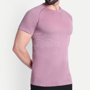 Camiseta de Manga Corta para Hombre Harry Johnson, Corte Ajustado, Cuello Redondo, Patrón de Letras en Relieve, Tejido de Punto, Secado Rápido, Ropa Casual - Product Image 2