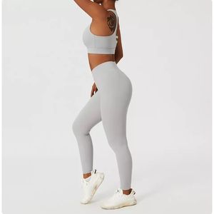 Nuevo Conjunto Deportivo de Yoga para Mujer, Dos Piezas, Ropa Deportiva para Gimnasio, Ropa Deportiva Activa, Venta al Por Mayor OEM - Product Image 5