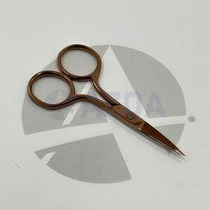 Tijeras de Bordado de Acero Inoxidable con Hoja Curva para Diestros, con Borde Dentado para Cortar Hilo de Coser y Proyectos de Bricolaje - Product Image 2