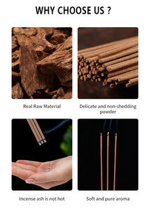 ธูปธูป 100% จากผงไม้กฤษณา ธูปไม่มีไม้ไผ่ - นางสาวลอร่า +84 91 850 9071 - Product Image 3