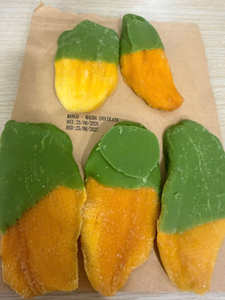 มะม่วงอบแห้งเคลือบมัทฉะเวียดนาม ขายส่ง ขนมผลไม้ รับผลิตแบรนด์ส่วนตัว (OEM) ขนมมะม่วงอบแห้ง แพ็คของขวัญ - Product Image 5