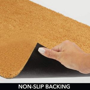 Tapis en fibre de coco naturelle pour jardin, contrôle des mauvaises herbes, rétention d'humidité, inodore, pour plateau de plantes, tapis pour animaux de compagnie et reptiles - Product Image 2