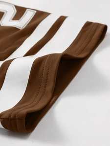 Camiseta deportiva unisex de malla extragrande ARC personalizable, estilo streetwear, proveedor OEM al por mayor - Product Image 3