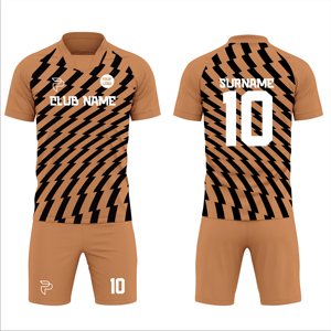 Full Soccer Uniform Set Jersey Shorts Socks Football Kit Complete Team Sportswear Breathable Fabric Wholesale - Product Image 6