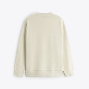 เสื้อสเวตเชิ้ตคอกลมแบบสตรีทแวร์ ผ้าฝ้าย 100% 440gsm ทรงโอเวอร์ไซส์ ไหล่ตก หนานุ่ม คอริบ - Product Image 2
