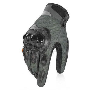 Gants de moto légers avec du cuir durable, paume protectrice et ajustement confortable pour les longues distances - Product Image 2