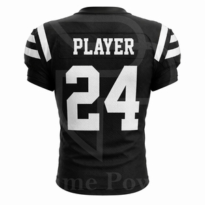 Ensemble de maillot et pantalon de football américain, uniforme d'équipe personnalisé, tissu respirant à séchage rapide, vêtements d'entraînement et de match, fournisseur en gros - Product Image 2