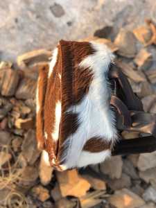 Vintage Western Cowhide Backpack Genuine Leather Hair-on-Hide Bag Luxury Designer <b>Cow</b> Fur Rucksack LHBP-0213 - Product Image 3