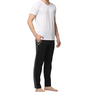 Pantalons de pyjama pour hommes, coton, confortables, respirants, vêtements de nuit, fabricant de marques privées - Product Image 1