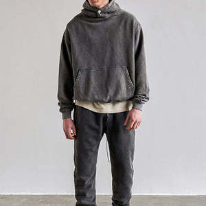 Sudadera con Capucha Stone Spring New Wash Water Craft Lovers, 100% Algodón, Holgada, Larga, con Estampado Digital - Product Image 4