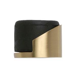 Tope de Puerta de Latón Duradero y Popular, Montado en el Suelo, para Dormitorio, Cocina u Hotel, Diseño Moderno de la India - Product Image 1