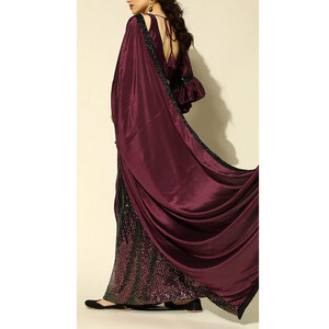 Robe de soirée élégante pour femme, à manches longues, moulante, tenue de soirée formelle, robe de fête élégante - Product Image 2