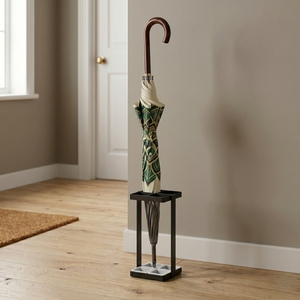 Parasol Metálico Moderno de Doble Cara con Recubrimiento en Polvo para Interiores, de Fabricante Mayorista de Muebles de Taiwán, con Gran Capacidad y Soporte Independiente - Product Image 1