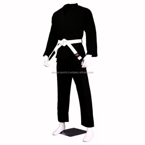Uniforme de Karate de algodón 100% de alta calidad, logotipo personalizado, nuevo estilo, traje de entrenamiento de artes marciales ligero para hombres, función elástica - Product Image 2