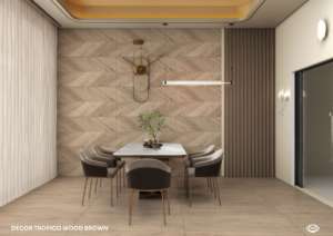 กระเบื้องพอร์ซเลนลายไม้สุดหรู รุ่น Elegant Wood Collection ผิวด้าน ขนาด 600x1200 มม. สำหรับปูพื้นและผนัง เหมาะสำหรับโครงการบ้านหรู - Product Image 2