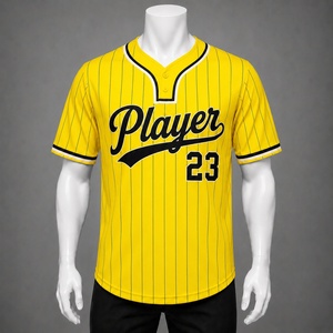 Maillot de baseball tendance, uniforme personnalisé par sublimation, vêtements d'équipe de baseball, vêtements de sport à séchage rapide, fournisseur OEM ODM - Product Image 1
