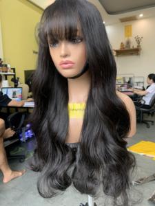 Perruques de cheveux humains vietnamiens Vague droite soyeuse Remy Virgin Trame unique Sans enchevêtrement Perte libre Toutes les options de texture - Product Image 5