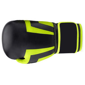 Gants de boxe professionnels en cuir sur mesure, design à doigts complets, anti-humidité, avec fermeture au poignet, logo personnalisé imprimé - Product Image 5