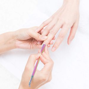 Removedor de Esmalte de Uñas/Gel, Juego Profesional de 3 Piezas de Acero Inoxidable, Raspador de Cutículas, Limpiador de Uñas de Manos y Pies - Product Image 5