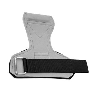 Customized Cowhide Anti-Slip Wear-Resistant Wrist Guard Hard Pull Grip for <b>Weight</b> Lifting Fitness Safety <b>Hand</b> Grip - Product Image 5