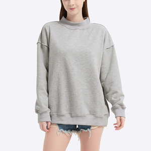 Sweat-shirt à capuche vintage personnalisé avec logo imprimé, col rond unisexe, en molleton, coupe ample, 50% polyester 50% coton, respirant - Product Image 5