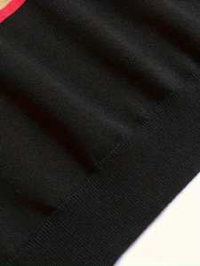 เสื้อสเวตเตอร์ถักลายทางสำหรับผู้ชาย คอกลม ทรงเข้ารูป สีดำ แดง น้ำตาล ลายทางแนวนอน เสื้อกันหนาวอุ่นๆ สำหรับฤดูหนาว เสื้อถักสำหรับผู้ชาย - Product Image 6