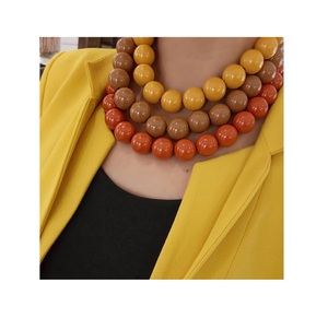 Collar de Resina Transparente, Joyería Hecha a Mano, Colgante APEX ALIGN, Estilo Lindo para Mujer, Accesorios de Moda para Fiestas y Ocasiones Especiales, Venta al Por Mayor - Product Image 3