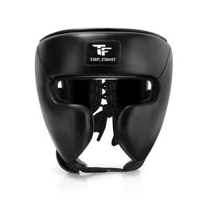 Protector de cabeza de boxeo de PU de alta calidad para adultos, con logo personalizado, para Muay Thai, Kick Boxing, entrenamiento de combate. - Product Image 5