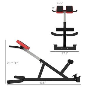 Height Adjustable Home Gym System-Fitness Equipment Back Extension Machine - Product Image 2