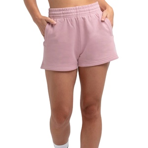 Vente en gros de shorts de jogging pour femmes ensemble de sweat ample en coton taille moyenne motif solide nouvelle mode pour adultes shorts de jogging - Product Image 5