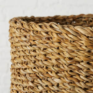 Colección Nature de cestas de mimbre de algas marinas - Product Image 3