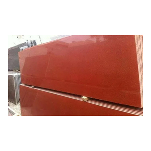Pierre de granit rouge naturel Lakha pour plans de travail de cuisine, comptoirs, revêtements de sol, panneaux muraux et applications architecturales - Product Image 3
