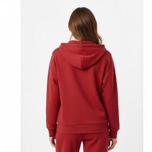 Sweat à capuche pour femmes avec fermeture éclair Style Streetwear décontracté pour l'hiver Logo avant Hoodies pas cher prix prix de gros meilleure mode d'hiver - Product Image 2
