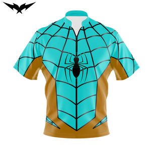 Breathable Unisex Bowling Jersey Sublimated Custom Pattern Bowling <b>Shirts</b> Short Sleeve 100% <b>Polyester</b> for Clubs - Product Image 5