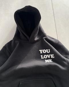 เสื้อฮู้ดดี้ดีไซน์เนอร์ทรงโอเวอร์ไซส์สำหรับผู้ชาย สไตล์สตรีท VVS มีสินค้าพร้อมส่งภายใน 3 วัน ผลิตเสื้อผ้า V1V2 ฮู้ดดี้ - Product Image 4
