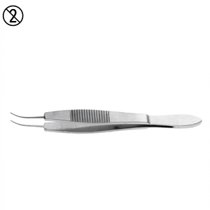 Pinzas LASIK Buratto de Acero Inoxidable, Instrumento Oftálmico Microquirúrgico Desechable de Un Solo Uso, Certificado CE ISO - Product Image 1