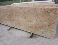 Fournisseur en gros de dalles de granit Shiva Gold, pierre naturelle, pour la construction résidentielle, les projets commerciaux, la décoration intérieure, la cuisine