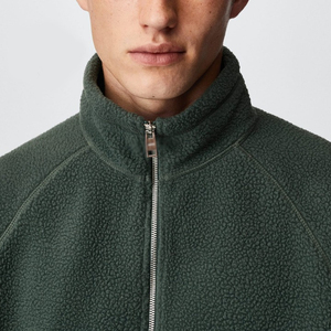 High Quality Wholesale Polar Fleece <b>Jacket</b> Custom <b>Men</b> <b>Half</b> <b>Zip</b> Pocket Digital Vintage Eco-Friendly Polar Fleece Winter <b>Jacket</b> - Product Image 5