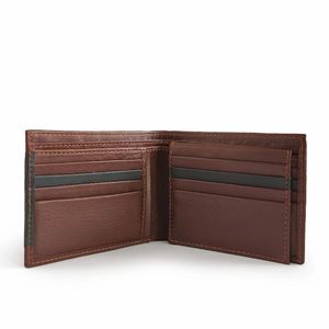 Factory Handmade Full Grain Leather Trifold Men's <b>Wallet</b> Custom Mens Genuine Leather <b>Blocking</b> <b>RFID</b> <b>Wallet</b> - Product Image 1