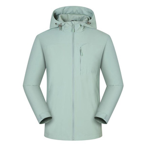 Veste coupe-vent fine de haute qualité pour hommes, style décontracté, streetwear, patchwork, blocs de couleur, fermeture éclair, vente en gros - Product Image 4