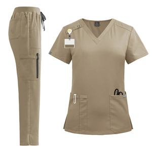 doctor <b>scrub</b> <b>set</b> hospital uniform gown doctor top pent <b>set</b> - Product Image 1