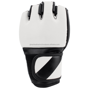 Premium Quality PU Leather Open Palm Gloves Durable PVC Material for <b>Boxing</b> MMA Kickboxing Sparring Official Sporting <b>Gear</b> - Product Image 2