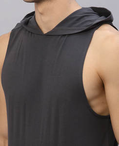 En vrac de qualité supérieure 100 hommes Singlet produit en gros, les hommes les plus préférés Singlet uniforme respirant coton débardeur - Product Image 4
