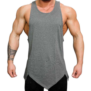 Tank Tops <b>Men</b> 100% Cotton Solid Vest Male Breathable Sleeveless Tops Slim Casual Gym Running Comfortable Undershirt <b>Men's</b> - Product Image 2